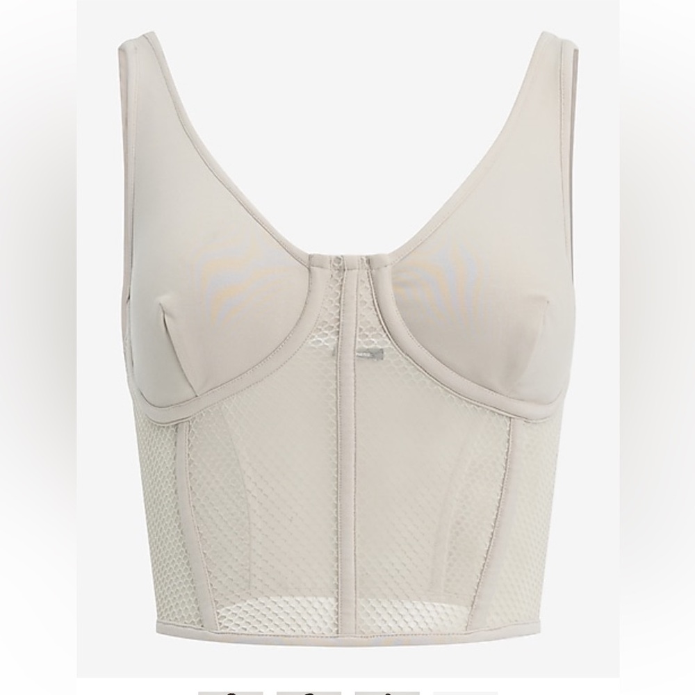 Express Cream Tank Top